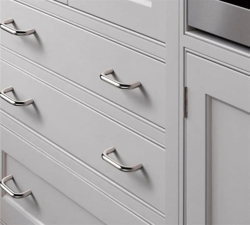 HYWZI 1Pcs 64mm) White Furniture Handles Wardrobe Room Cupboard Cloakroom Bedside Cabinet Handle Bedroom Accessories