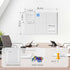 MaxGear Large Cork Board for Wall 36" x 24", White Bulletin Board with Felt Tiles