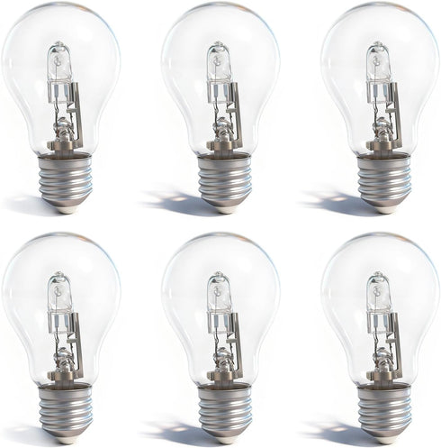 DZQPPC 043168787963 78796 Halogen Light Bulbs 43 Watt 120V A19 Types E26 Thread