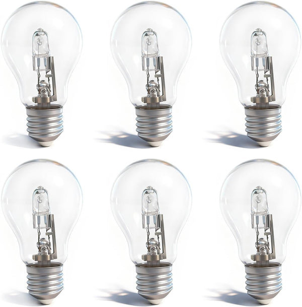DZQPPC 043168787963 78796 Halogen Light Bulbs 43 Watt 120V A19 Types E26 Thread
