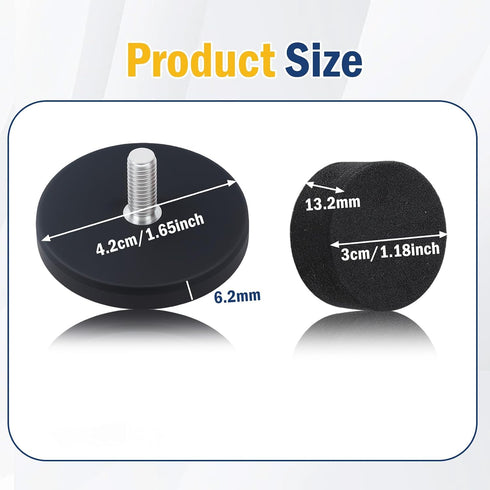 UCEC 15 inch Magnetic Fridge Mount Compatible with Skylight Calendar, Ultra-Strong Neodymium Magnets & Anti-Wobble Foam