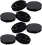 LIQWEI 8Pcs Rubber Plug, Round Plastic Cap, Plastic Plugs for Round Holes Pipe
