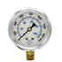 PIC Gauges PRO-201L-254N Pressure Gauge, 0-1500 PSI, 2 1/2" Dial, 1/4" Male NPT, Bottom Mount, Glycerin Filled
