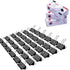 Medium Binder Clips, 36 Pack, 1-1/4 Inch, Standard 32mm, Black, 0.6 Inch Capacity, Office Supplies