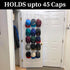 5-Tier Closet Closet 12 40 Evelots Over the Door Shoe & Hat Rack for Door - Heavy Duty Metal Organizer - Holds upto