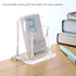 Desk-1 1 YUXUN Acrylic Business Card Holder Slot Tier, Vertical Business Card Holder for Women Men, Business Card