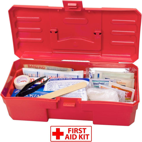 12-Inch Toolbox Toolbox, 09912, (12-Inch 5-1/2-Inch 4-Inch), Akro-Mils ProBox Plastic for Tools, Hobby or Craft Storage