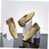 SHINEOFI 8pcs Acrylic Shoe Display Stands Small A-shape Sneaker Shelf Organizer for Retail Store High Heels Sandals