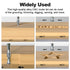 FivePears Up Cut Spiral Router Bit for CNC, 1/4 inch Cutting Diameter, 1 inch Cutting Length, Carbide End Mill Router