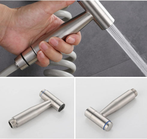 PDOLIGBDN Set-Handheld Nozzle G1/2 Bidet Toilet Sprayer Bidet Sprayer kit Cloth Diaper Sprayer for Toilet Bidet