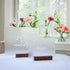 UNIQOOO 5 Pack Rustic Table Numbers Display Stands | Acrylic Sign Holders | Place Card Holder for Wedding Party Events