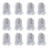 E-outstanding T8 Lamp Holder, 12PCS Non-Shunted Turn Type UL Socket Tombstone Lampholder