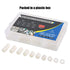 Glaks 150Pcs Nylon Round Spacer Assortment Kit, 10 Sizes, OD 11mm ID 6.2mm for M6 Screws, Nylon Standoff