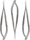 ARTMAN INSTRUMENTS Micro Castroviejo Scissors - 5.5" Curved Set of 3 for Embroidery, Extra Sharp