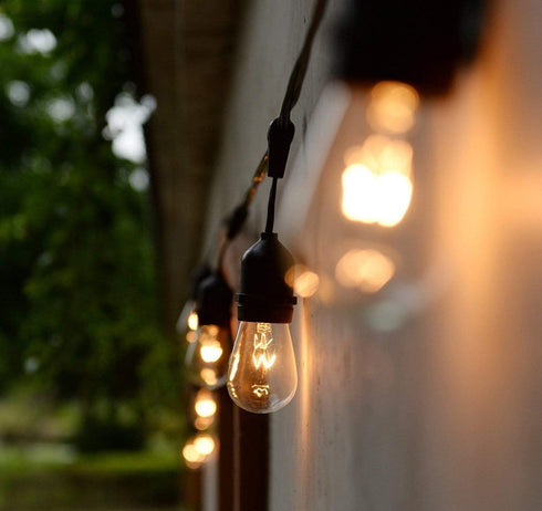 YI LIGHTING Bulbs S14 11W Dimmable Bulb (2) Outdoor String Lights Replacement Incandescent Edison Light