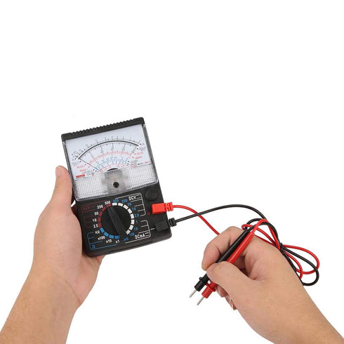 Analog Multimeter 18 Gears 21 Range Pointer AC DC Voltage Resistance Analog Pointer Volt Meters and Multimeters Testing Instrument