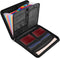 Important Document Organizer with 12 Pocket, Fireproof Accordion File Folder Holder with Zipper for Paper Storage