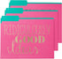 Roobee Gold Brilliant Thoughts - Decorative File Folders (Set of 9)