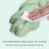 Set, Keyboard Wrist Rest Pad Leaf Shape PU Leather Memory Foam Wrist Cushion Support,Mouse Wrist Rest Pad,Non-Slip