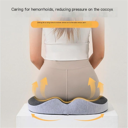 Generic Tailbone (16.5"x15"x3.35")(Green) Orthopedic Donut Seat Cushion for Pain Relief - Hemorrhoids, Postpartum
