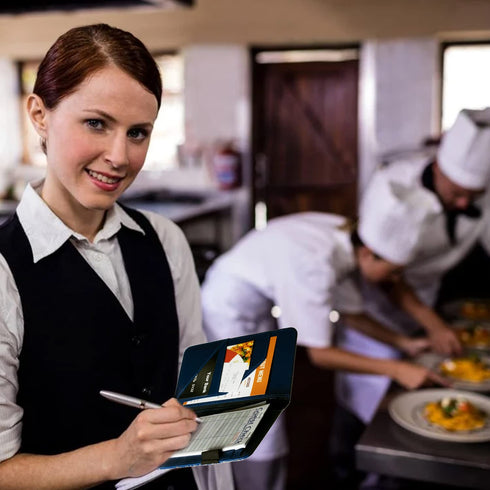 YIXONER 5X8 Inch Server Book, Waitress Book, Server Books for Waitress, Guest Check Books for Servers, Cute Server Book