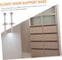 4pcs DOITOOL Stretch Bars for Cabinet Door Support Sturdy Jackstays Thicker Design for Bedside Cabinets Hinges Door