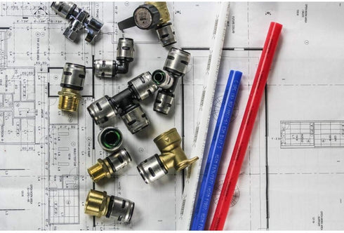 SharkBite 1/2 Inch EvoPEX Female Adapter, Push to Connect Plumbing Fitting, PEX, Model K072Z2