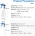 22oz 3cc 650ml 4 Pack DrDirt Plastic Spray Bottles | Heavy Duty Empty Spray Bottle for Cleaning Solution | High Flow