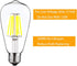 12V Edison Bulb, 6W E26, 12V LED Bulb, 60W Equivalent, Daylight 6000K for RV Camper Marine, 3 Pack