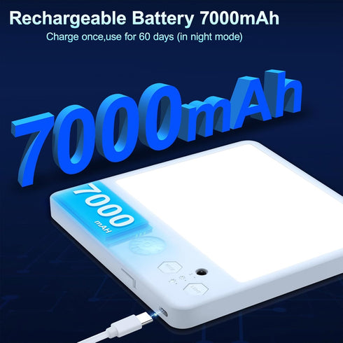 Closet 8W 7000mAh Remote,3 Dimmable, Karjoefar Motion Sensor Light, Rechargeable Ceiling Light with Color Temperatures