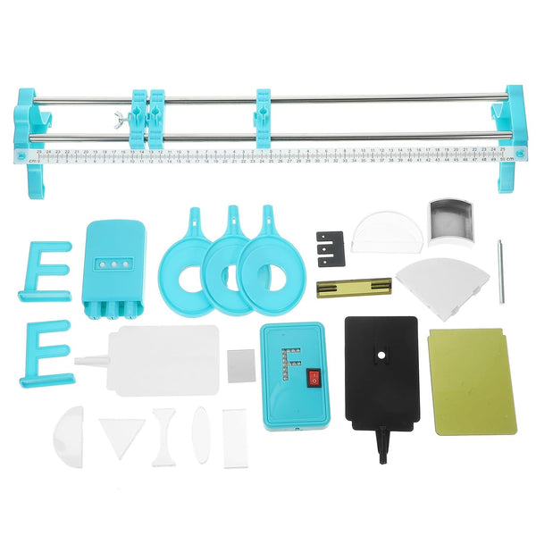 Mipcase Optical Experiment Kit for Physics Education Convex Lens, Optical Bench, and