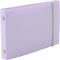 Maruman FM63-30 Mini Size Loose Leaf Binder, Light Purple, Into One Plus, 5 Holes
