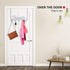 Over The Door Hooks - Towel Rack for Bathroom Towel Holder with 7 Coat Hooks for Bedroom Kitchen