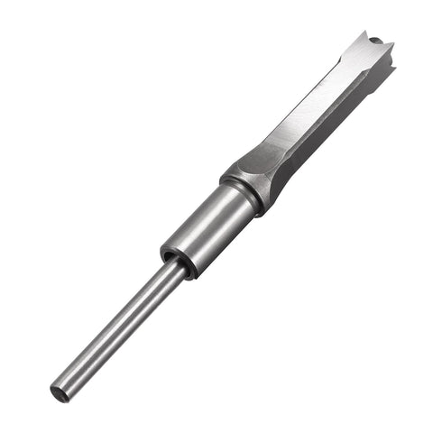 uxcell 15mm x 215mm Square Hole Drill Bits for Wood, Mortising Chisel Bit Auger Cutter Tool for Carpentry