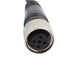 uxcell A16110400ux0295 M12 Female Straight 5 Pins Connector - 5M Black Aviation Socket Electrical Cable