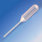Globe Scientific 136020-500 LDPE Narrow Stem Transfer Pipet, Non-Sterile, Short Stem, 85mm Length, 4.0mL Capacity (500