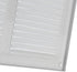EUROPLAST 12x8 inch Vent Cover | White Register Vent Cover with Screen Mesh for HVAC Home Improvement