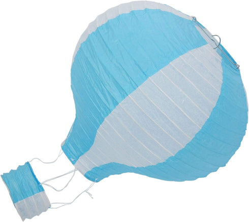 RETYLY 12inch Hot Balloon Paper Lantern Ceiling Light Wedding, Blue