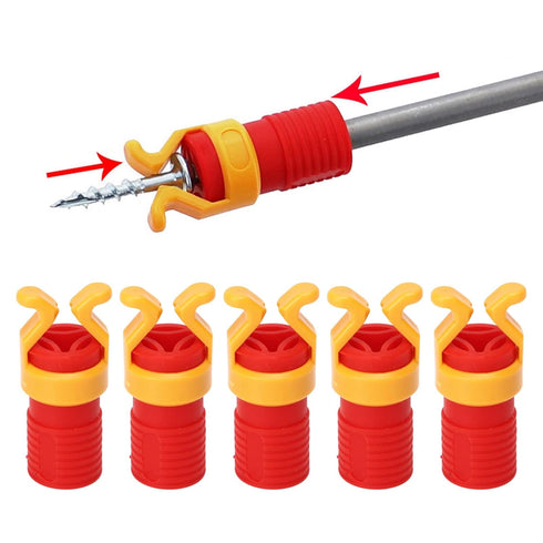CHICIRIS WERA 10PCS Screw Holders Clamp, ABS Screw Holder, Universal Anti Aging Screw Fixing Sleeve for Woodworking