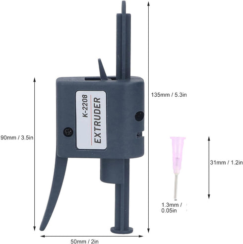 Nozzle Nozzles 1.3mm K2208 Solder Paste Solder Dispenser Aperture for Booster Soldering Flux Extruder