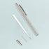 HOCE 3 Pcs Rhinestone Bling Metal Ballpoint Pens, 0.7 mm Black Ink Gift Pens for Christmas Bridesmaid Wedding Birthday,