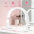 SLYFTE Professional Quality Mini Half Moon Light for Nail Desk, Personal Arch Light for Home Use, Nail Tech Lamp