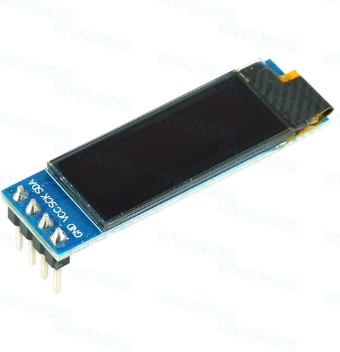 WWZMDiB 3 0.91 I2C SSD1306 ESP32 Pcs OLED Display Screen with IIC Compatible with for Arduino Raspberry Pi STM