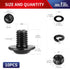 M8 x 10mm Flanged Button Head Socket Cap Screws, 10Pcs Stainless Steel Bolts & Washers by SG TZH with Hex Spanner