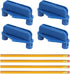Jeanoko 4pcs Center Finder Tool Line Scriber Prcatical Woodworking Center Line Gauge Multifunctional Center Scriber Marking Tools Collet and accessories by Jeanoko