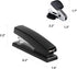 Deli Stapler, Desktop, 2 Pack, 25 Sheet Capacity, Includes 2000 Staples and 2 Staple Removers, Black