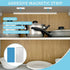 ZYMJBB 16PCS Counter Under Cabinet Lights Magnetic Stickys Replacement Magnetic Strips with Adhesive Backing