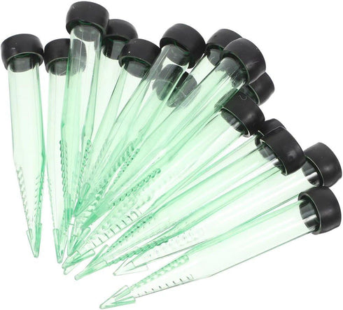 Haiyou 50pcs Floral Water Vials for Fresh Flowers Hydroponic Container Tubes for Easy