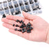 Hilitchi 250-Pcs 6 x 6mm 12 x 12mm Tactile Push Button Switch Micro Momentary Assortment Kit