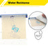 SYMDROMIA 3"x3" Transparent Sticky Notes, Clear Self-Adhesive Pads, 800 Sheets Soft Morandi for Office School Supplies
